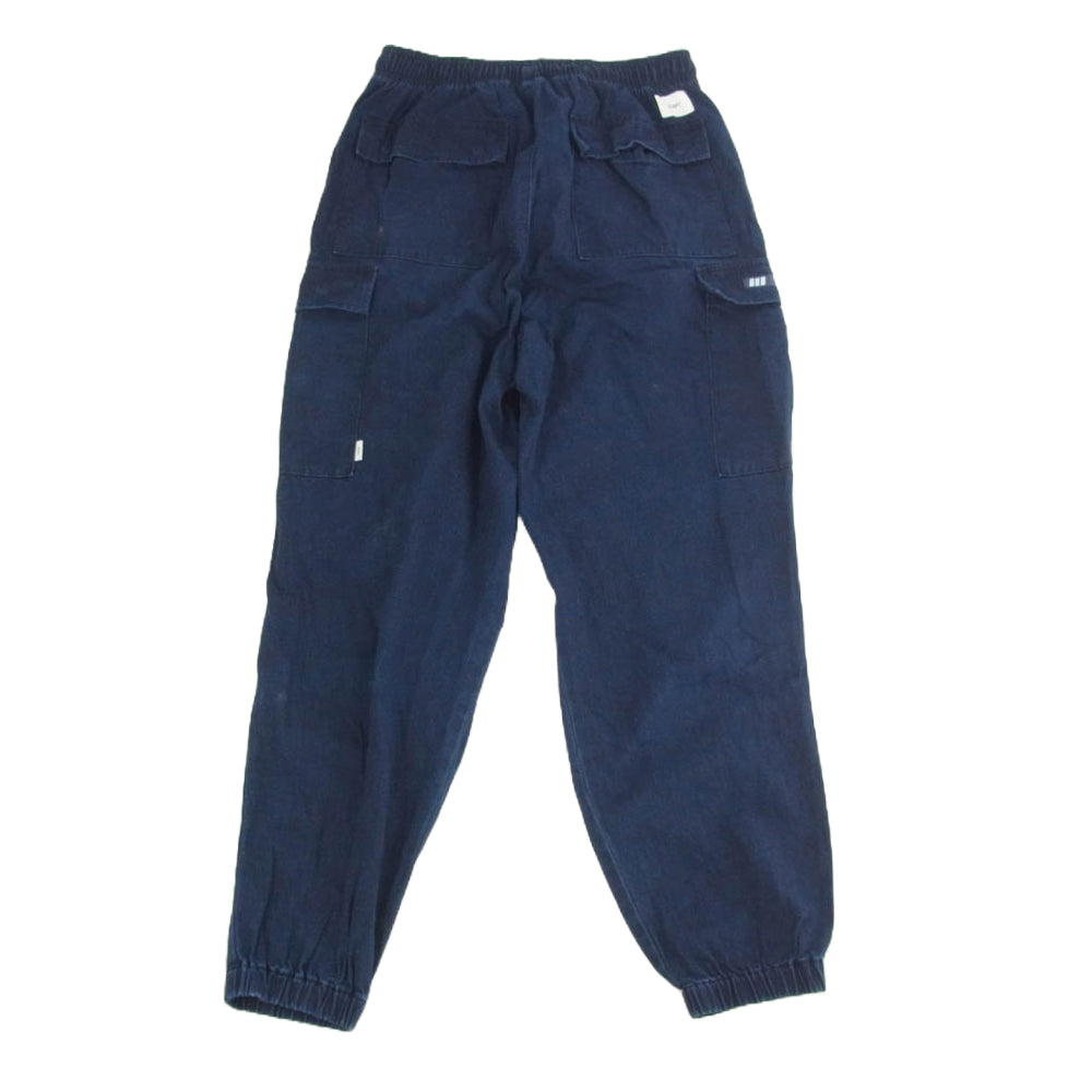 WTAPS ダブルタップス 23SS 231WVDT-PTM02 Milt2001 TROUSERS COTTON DENIM デニム トラウザー デニム パンツ インディゴブルー系 X 03【中古】