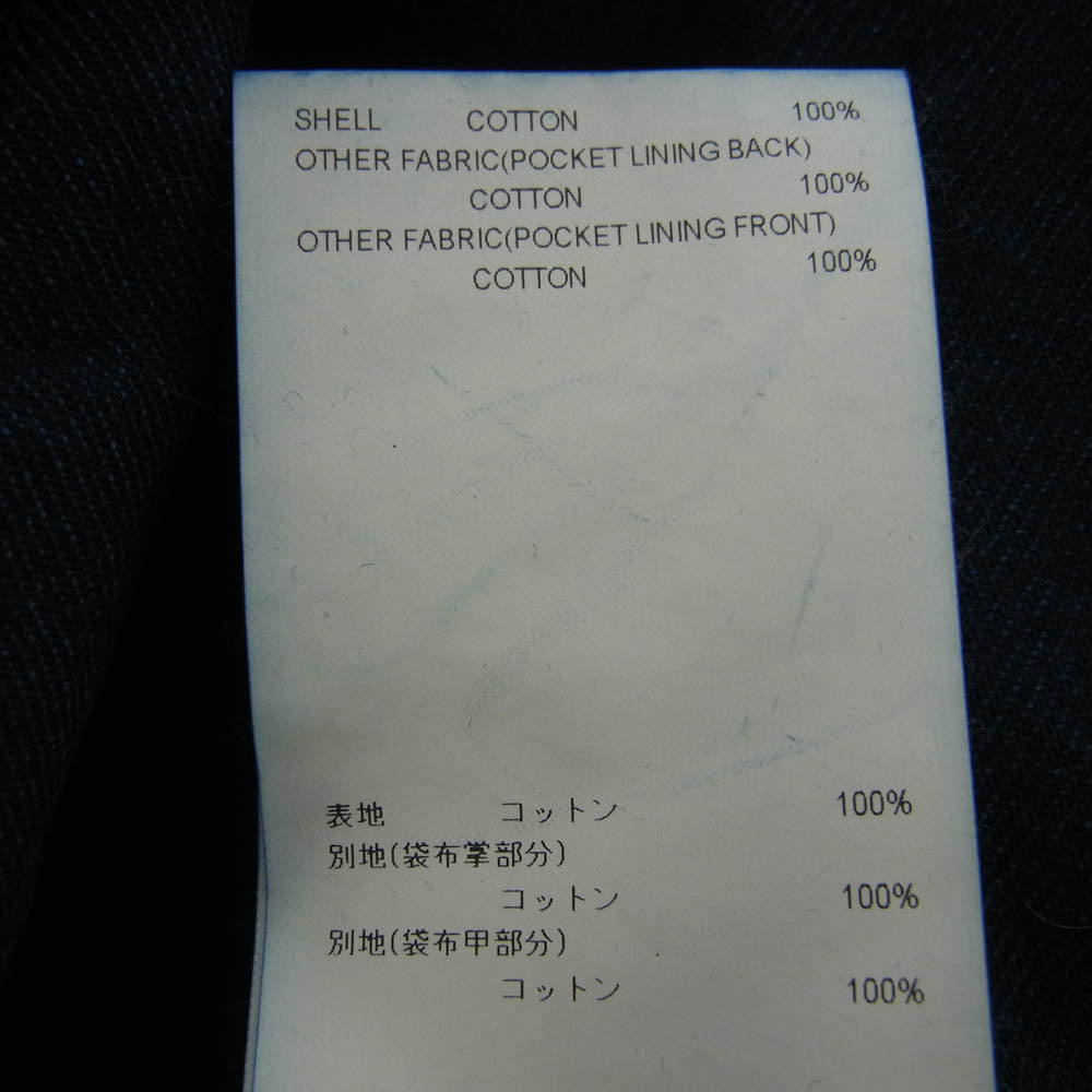 WTAPS ダブルタップス 23SS 231WVDT-PTM02 Milt2001 TROUSERS COTTON DENIM デニム トラウザー デニム パンツ インディゴブルー系 X 03【中古】