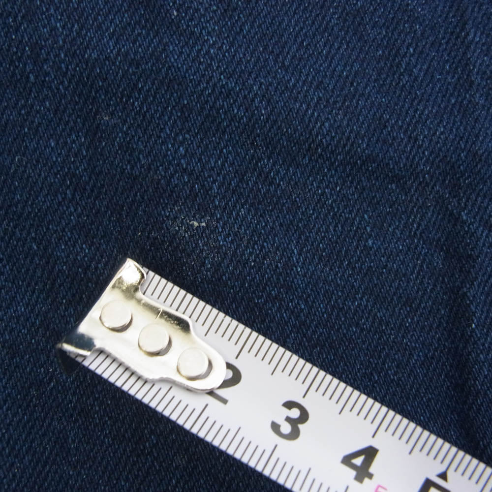 WTAPS ダブルタップス 23SS 231WVDT-PTM02 Milt2001 TROUSERS COTTON DENIM デニム トラウザー デニム パンツ インディゴブルー系 X 03【中古】
