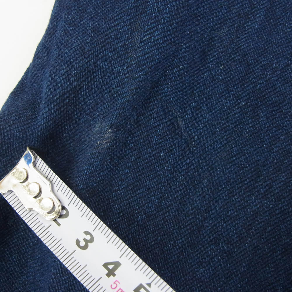WTAPS ダブルタップス 23SS 231WVDT-PTM02 Milt2001 TROUSERS COTTON DENIM デニム トラウザー デニム パンツ インディゴブルー系 X 03【中古】
