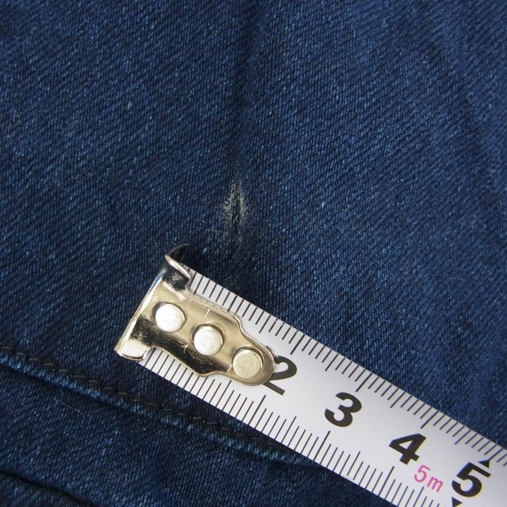 WTAPS ダブルタップス 23SS 231WVDT-PTM02 Milt2001 TROUSERS COTTON DENIM デニム トラウザー デニム パンツ インディゴブルー系 X 03【中古】