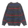 Supreme シュプリーム 24AW Waffle Small Box Sweater Stripe Melange ワッフル スモール ボックス セーター ストライプ メランジ ニット ブラック系 ブルー系 レッド系 XL【中古】