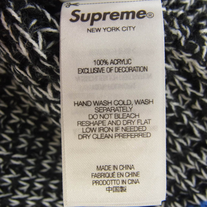 Supreme シュプリーム 24AW Waffle Small Box Sweater Stripe Melange 