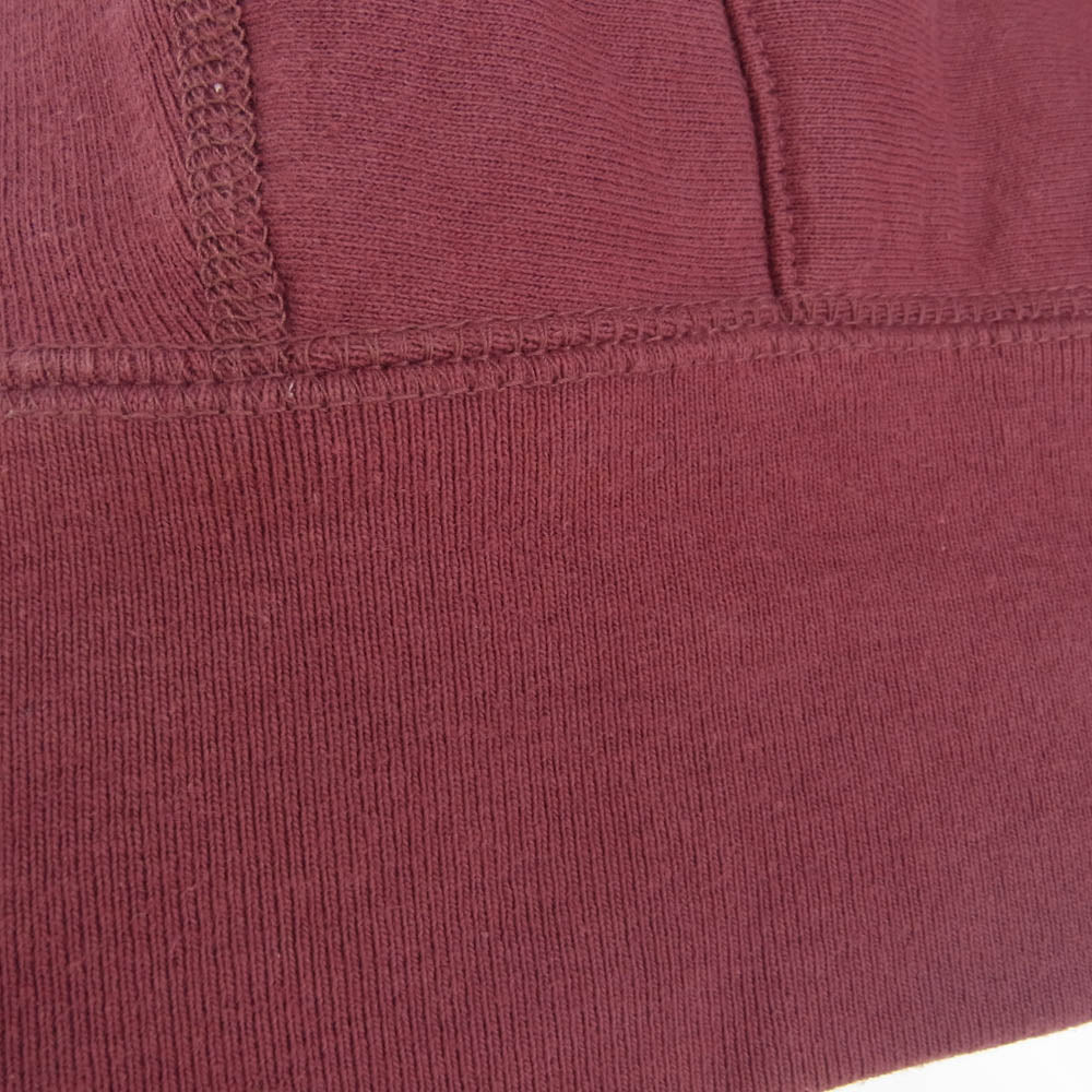 Supreme シュプリーム 21AW Box Logo Hooded Sweatshirt ボックス ロゴ プルオーバー パーカー ワインレッド系 L【中古】