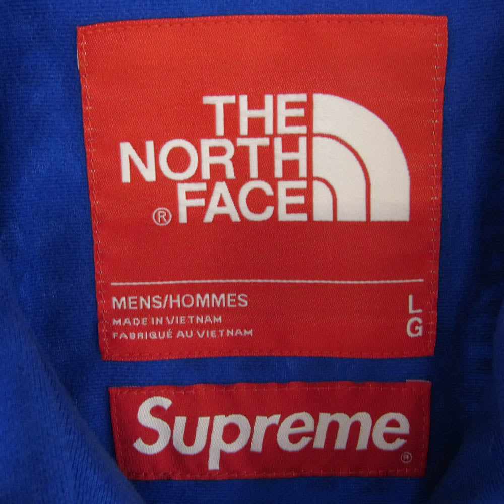 Supreme シュプリーム 21SS NP12103I THE NORTH FACE ノースフェイス Studded Mountain Light Jacket スタッズ マウンテン ライト ジャケット ブルー系 ブラック系 L【中古】