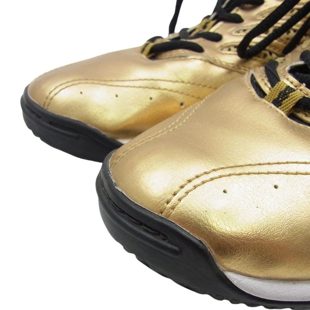 Mizuno ミズノ 5KE-30099 WAVE DIVERSELG 2 ウェーブダイバーLG2 ゴールド フィットネスシューズ ゴールド系 26.5cm【中古】