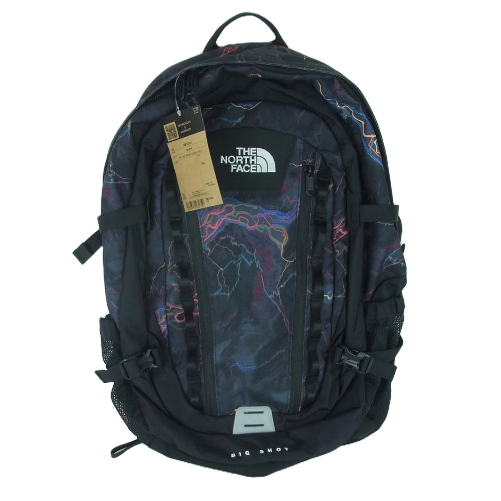 THE NORTH FACE ノースフェイス NM72301 Big Shot ビッグショット デイパック リュック ブラックトレイルグロー ブラック系 33L【新古品】【未使用】【中古】