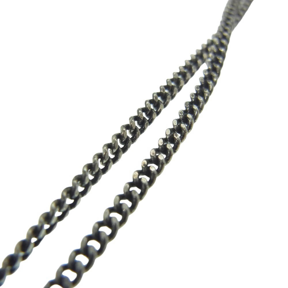 MAISON MARTIN MARGIELA メゾンマルタンマルジェラ 11ライン 14AW ナンバー ロゴ チェーン ナンバリング ネックレス シルバー系【中古】