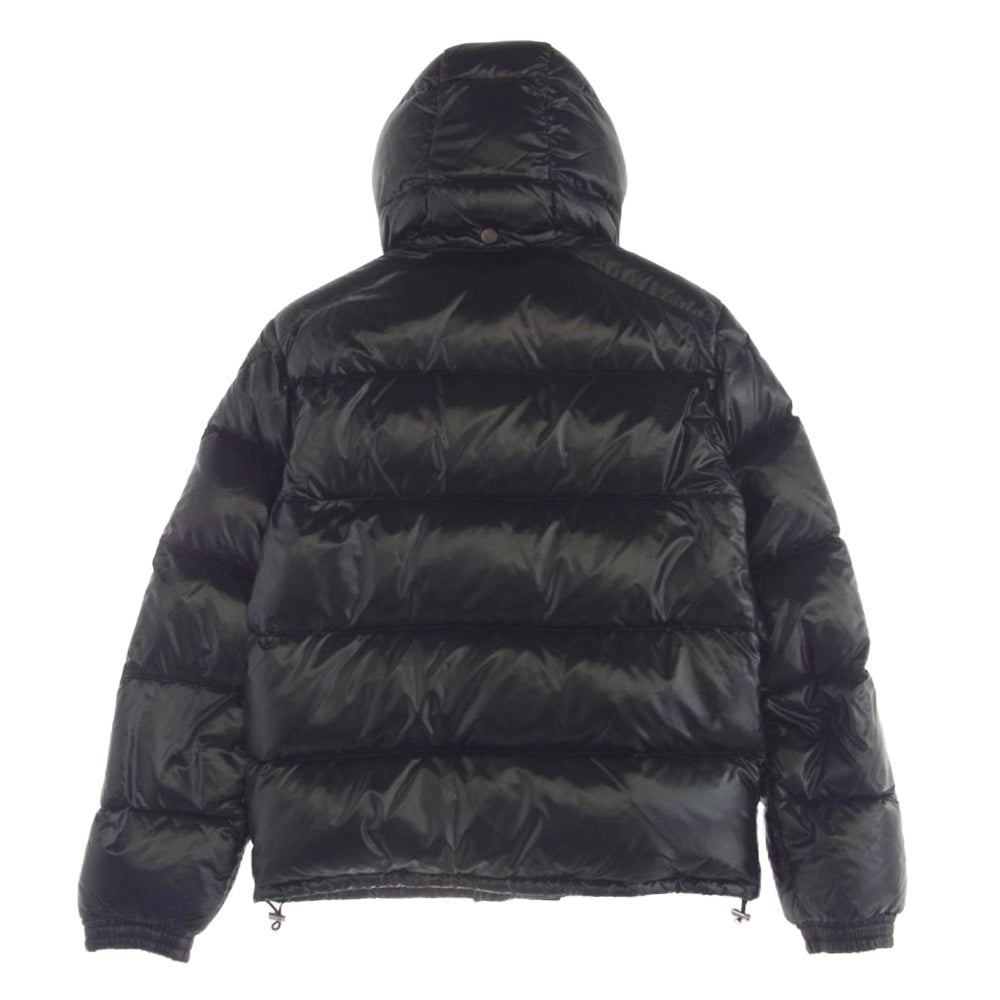 MONCLER モンクレール Z7H01092 K2 デカロゴワッペン ダウン ジャケット ブラック系 1【中古】