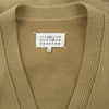 MAISON MARGIELA メゾンマルジェラ 22AW SI1GP0003 S18064 4&14ライン 国内正規品 ELBOW PATCH CARDIGAN エルボー パッチ カーディガン ライトブラウン系 S【中古】