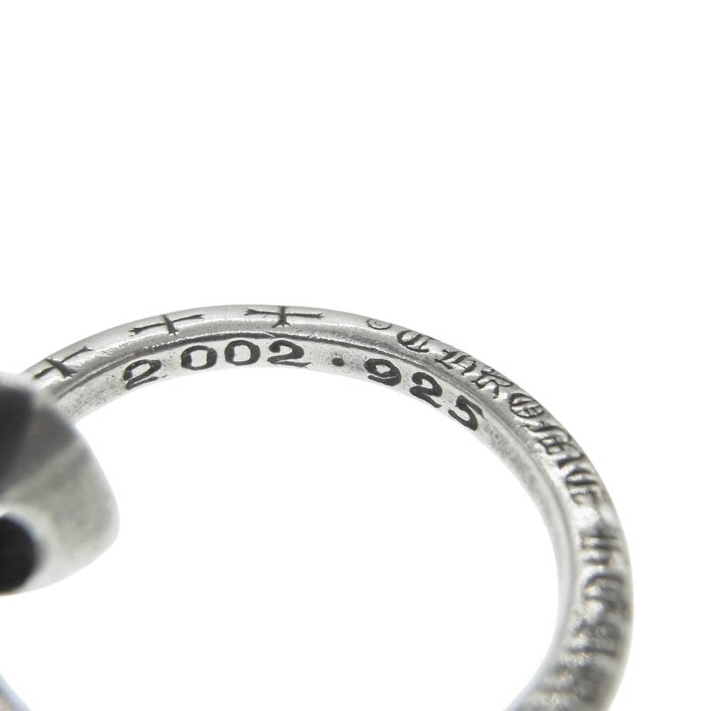 CHROME HEARTS クロムハーツ（原本有） EWLP NTFL ベイビーファット クロス NTFLリング付き アイウェアループ ペンダントトップ ボールチェーン ネックレス 21.5号【中古】