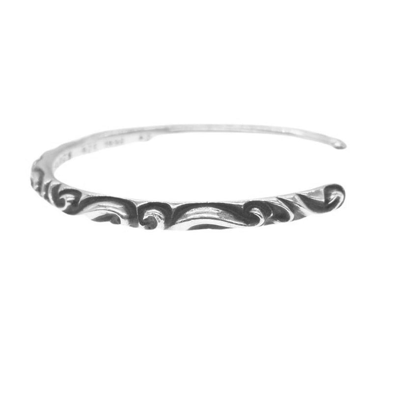 CHROME HEARTS クロムハーツ（原本有） BANGLE SCROLL スクロールバンド バングル ブレスレット【中古】