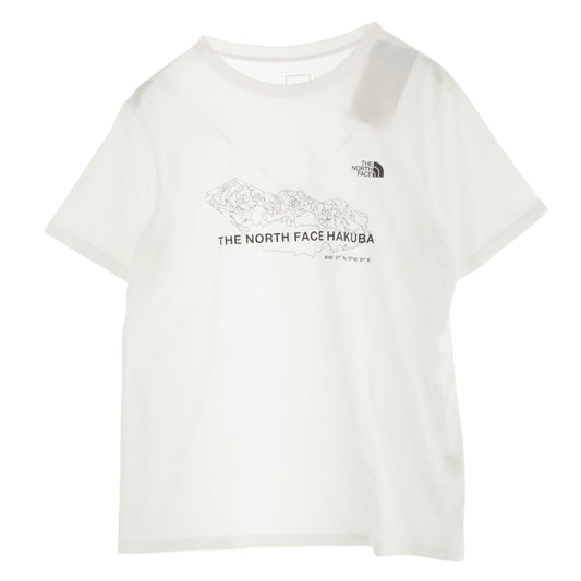 THE NORTH FACE ノースフェイス NT32300Y HAKUBA Tee 半袖Ｔシャツ ホワイト系 XXL【新古品】【未使用】【中古】