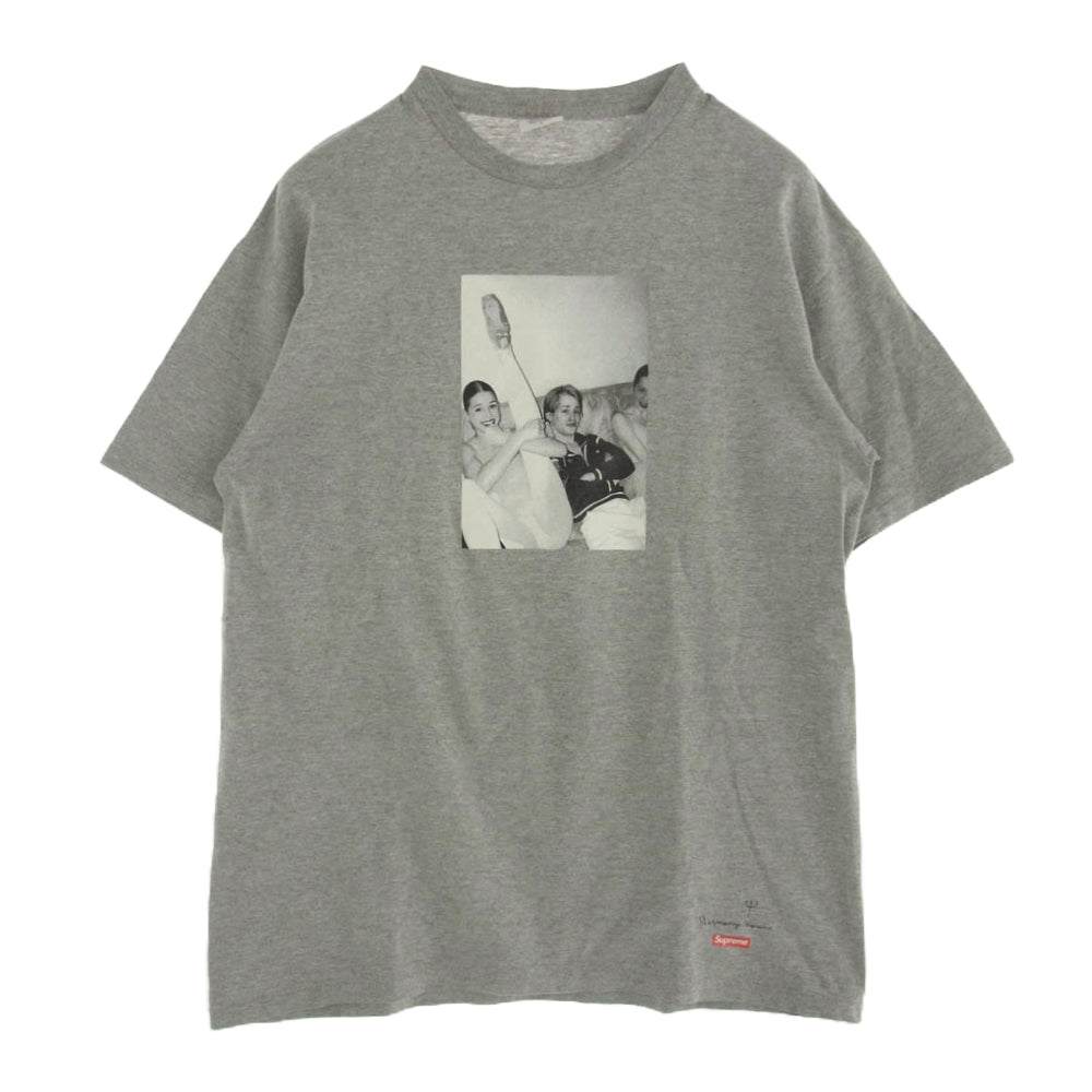 Supreme シュプリーム 11AW Harmony Korine Macaulay Tee ハーモニーコリン マコーレーカルキン フォトプリント 半袖 Tシャツ グレー グレー系 L【中古】