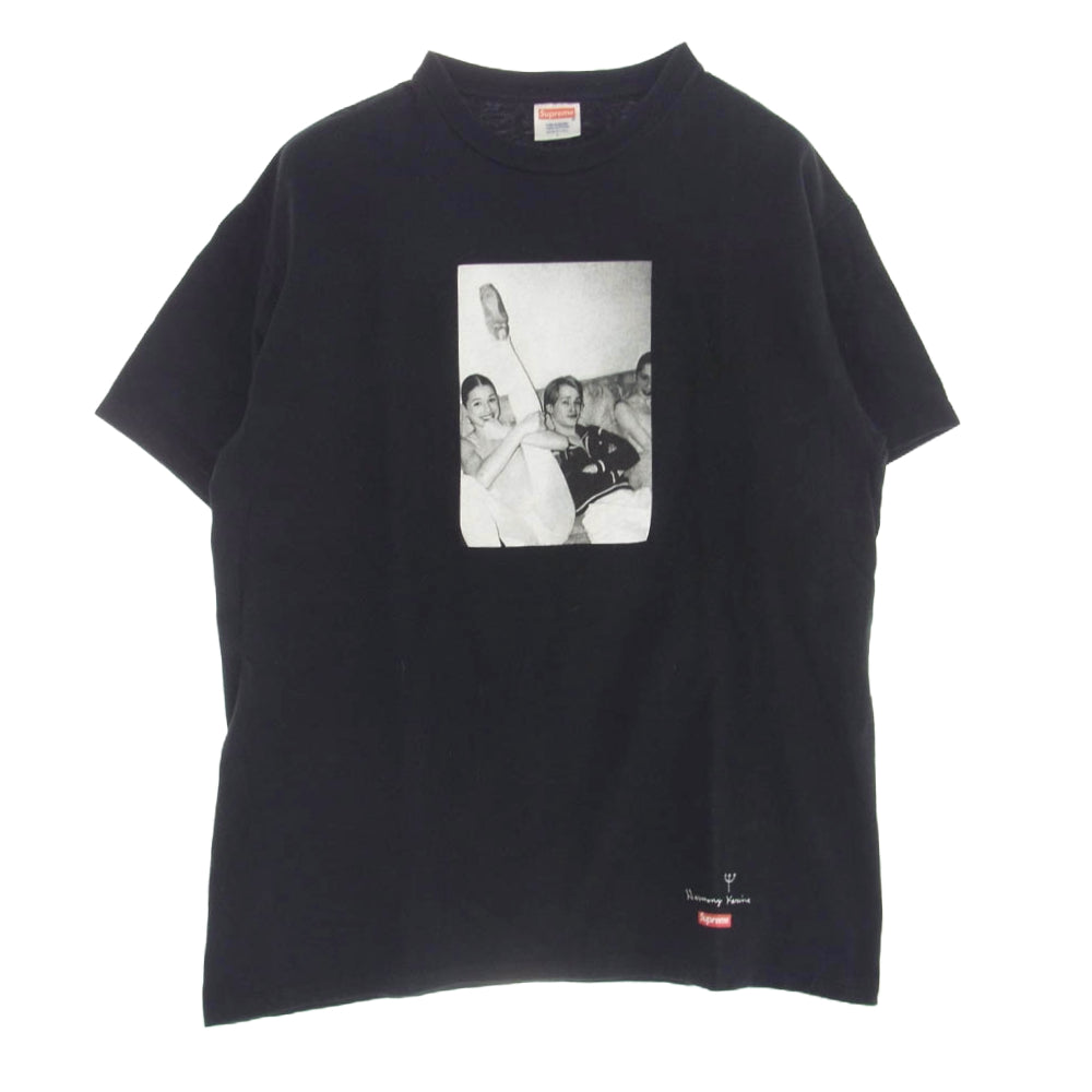 Supreme シュプリーム 11AW Harmony Korine Macaulay Tee ハーモニーコリン マコーレーカルキン フォトプリント 半袖 Tシャツ ブラック ブラック系 L【中古】