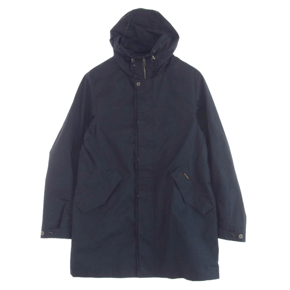 ムーレー 国内正規品 SI MILLENIO TES  フーデッド コート ジャケット ネイビー系 48【中古】