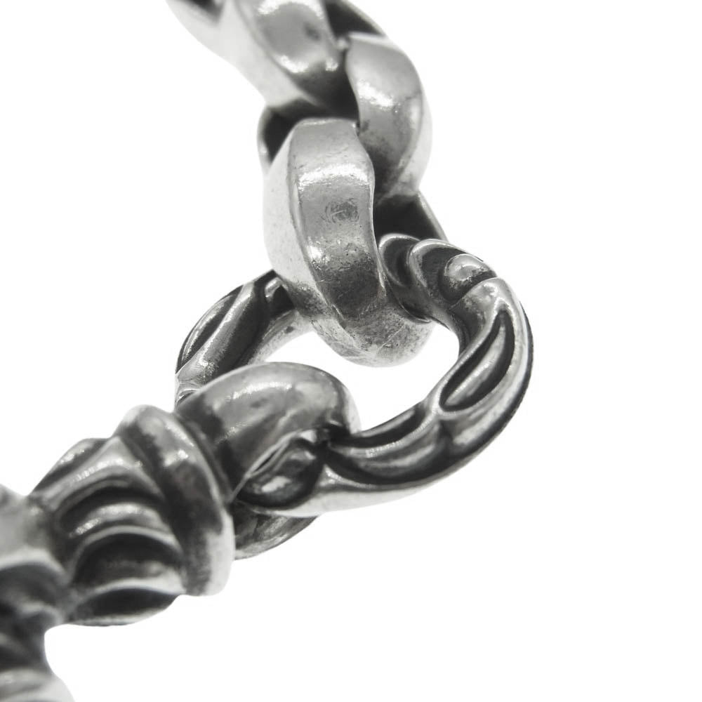 LEONARD KAMHOUT レナードカムホート LONE ONES ロンワンズ SILK LINK BRACELET シルクリンクブレスレット M 17LINK クレーンサークル【中古】