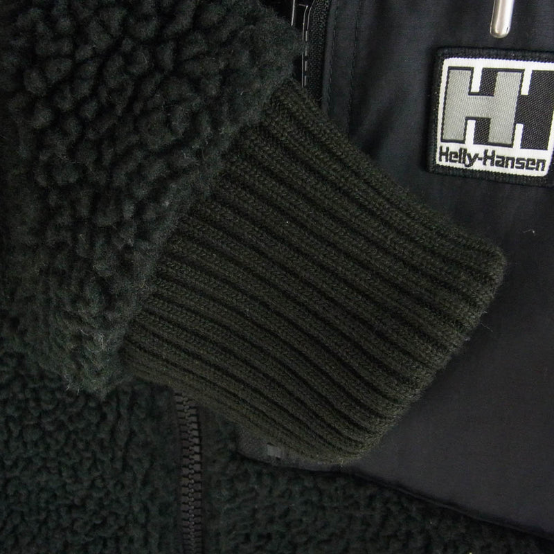 HELLY HANSEN ヘリーハンセン HOE51964 FIBERPILE THERMO HOODIE ファイバーパイル サーモ フーディー フリース ジャケット ブラック系 M【中古】