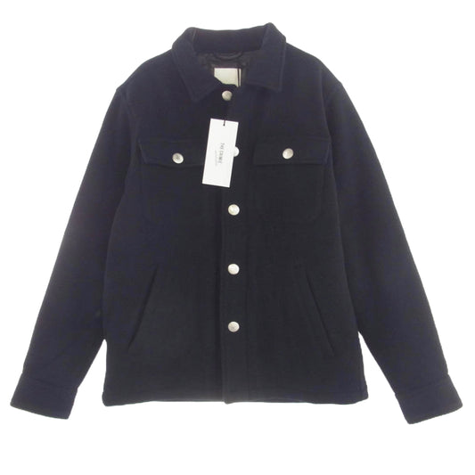 CRIMIE クライミー CR1-02D1-JK04 WOOL SHIRT JACKET ウール シャツ ジャケット ブラック系 M【中古】