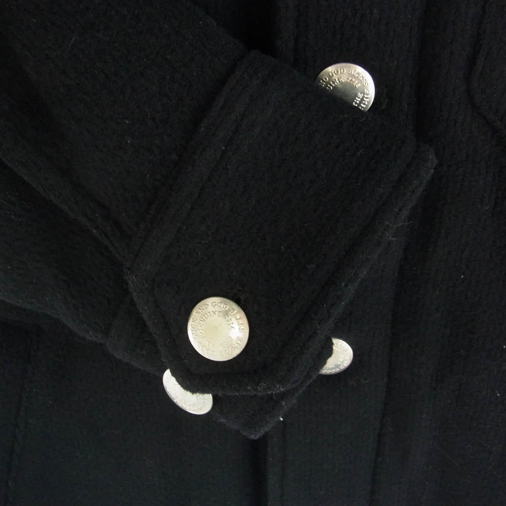 CRIMIE クライミー CR1-02D1-JK04 WOOL SHIRT JACKET ウール シャツ ジャケット ブラック系 M【中古】