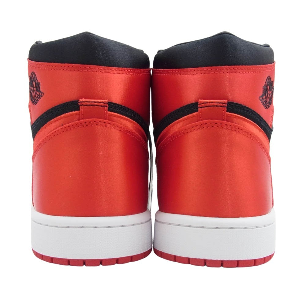NIKE ナイキ FD4810-061 Air Jordan 1 Retro High OG Satin Bred エアジョーダン1 レトロ ハイ OG サテンブレッド ハイカット スニーカー レッド系 ブラック系 28.5cm【新古品】【未使用】【中古】