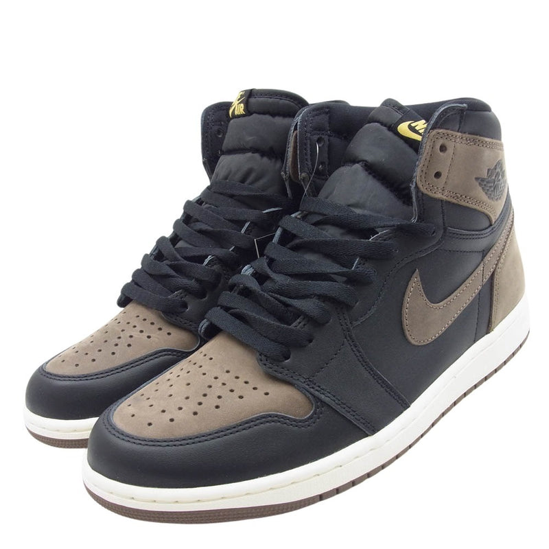 NIKE ナイキ DZ5485-020 Air Jordan 1 Retro High OG Palomino エアジョーダン1 レトロ ハイ OG パロミノ ハイカット スニーカー ブラック系 ブラウン系 28.0cm【極上美品】【中古】