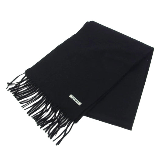 AURALEE オーラリー 24AW A24AM12BC BABY CASHMERE LONG STOLE ベビーカシミヤ ロングストール マフラー ブラック系【中古】