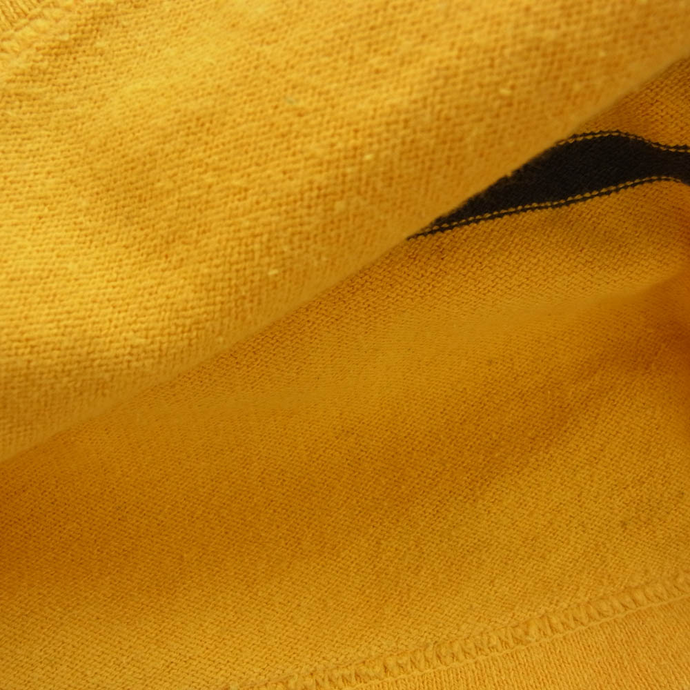 WTAPS ダブルタップス 13SS 131HNDT-CSM02 VASQUE L/S ボーダー バスク ロングスリーブ カットソー 長袖 イエロー系 1【中古】