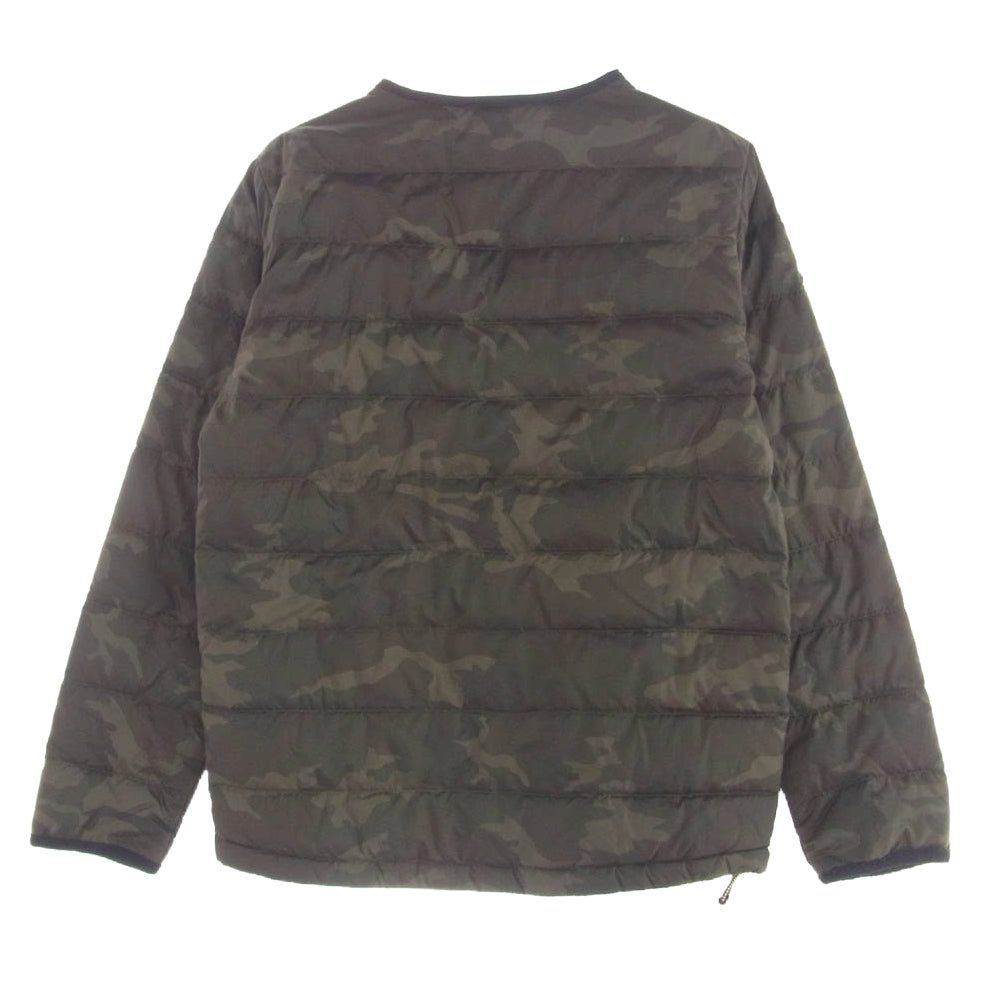 NANGA ナンガ UM13-KC08004 × URBAN RESEARCH INNER DOWN CARDIGAN CAMO インナー ダウン ジャケット カモフラージュ M【中古】