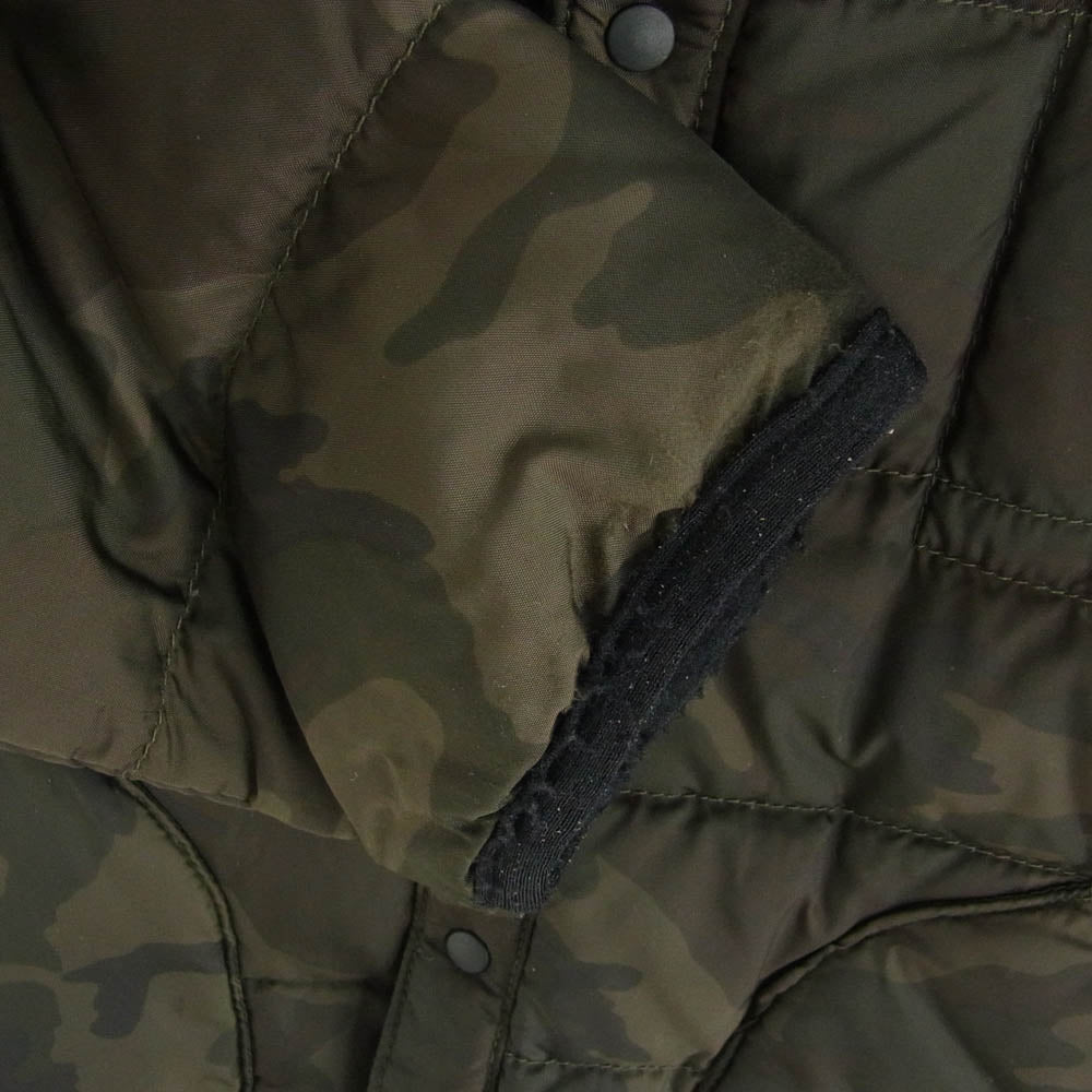 NANGA ナンガ UM13-KC08004 × URBAN RESEARCH INNER DOWN CARDIGAN CAMO インナー ダウン ジャケット カモフラージュ M【中古】