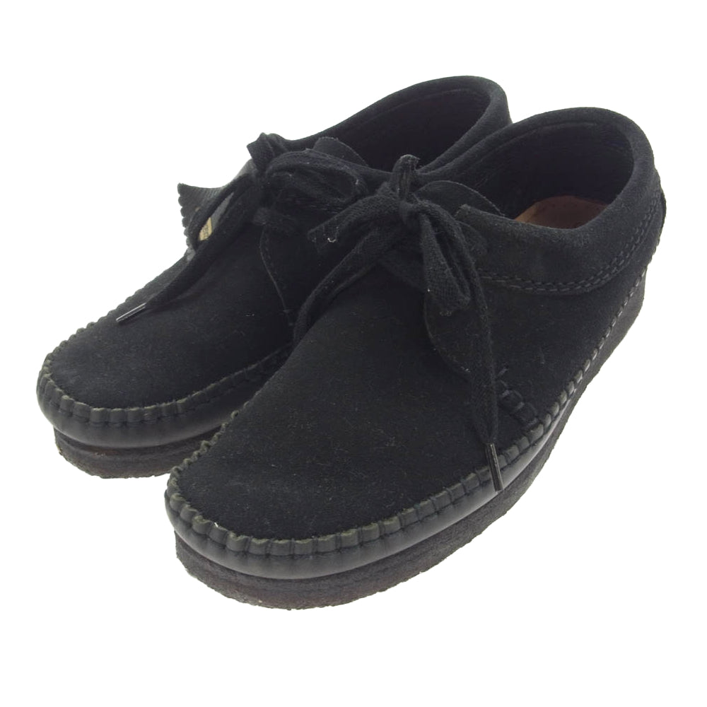 Supreme シュプリーム 18SS × Clarks WEAVER ワラビー スエード シューズ　 　 ブラック系 25cm【中古】