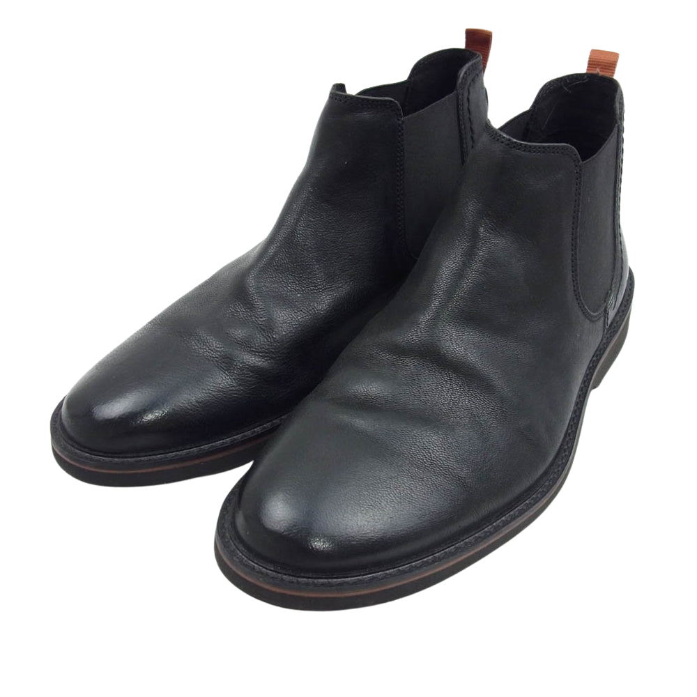 Clarks クラークス 261734177075 ATTICUS LT TOP アティカス トップ サイドゴア ブーツ ブラック系 26cm【中古】