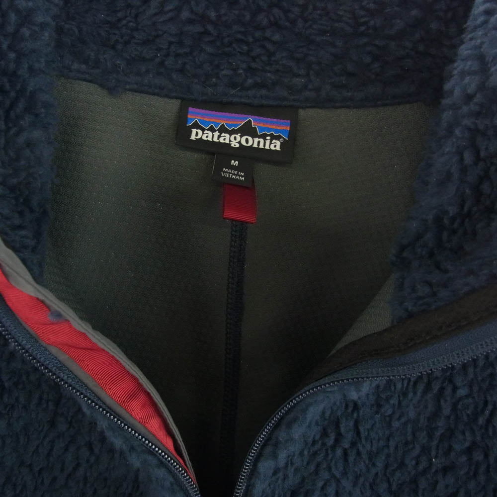 patagonia パタゴニア 23056FA22 CLASSIC RETRO X JACKET クラシック レトロX フリース ジャケット ボア ネイビー系 M【中古】