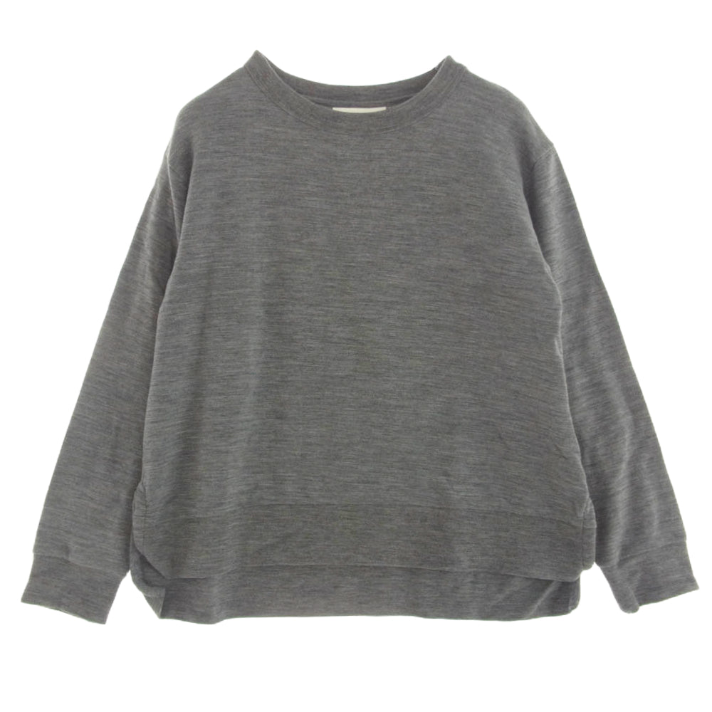アイスブレーカー IAW52002 W REAL FLEECE LS CREWE リアルフリース ロングスリーブ クルー ネック スウェット グレー系 S【中古】