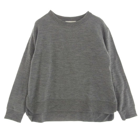 アイスブレーカー IAW52002 W REAL FLEECE LS CREWE リアルフリース ロングスリーブ クルー ネック スウェット グレー系 S【中古】