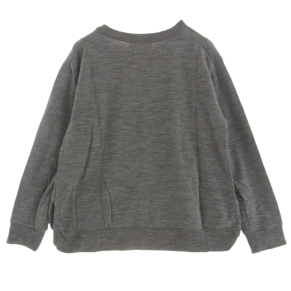 アイスブレーカー IAW52002 W REAL FLEECE LS CREWE リアルフリース ロングスリーブ クルー ネック スウェット グレー系 S【中古】