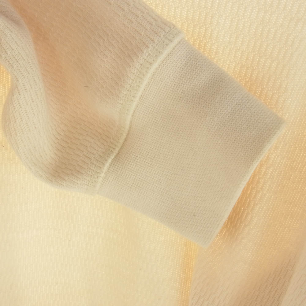 THE NORTH FACE ノースフェイス NT11941 L/S Honeycomb Crew ロングスリーブ ハニカム クルー Tシャツ オフホワイト系 M【中古】