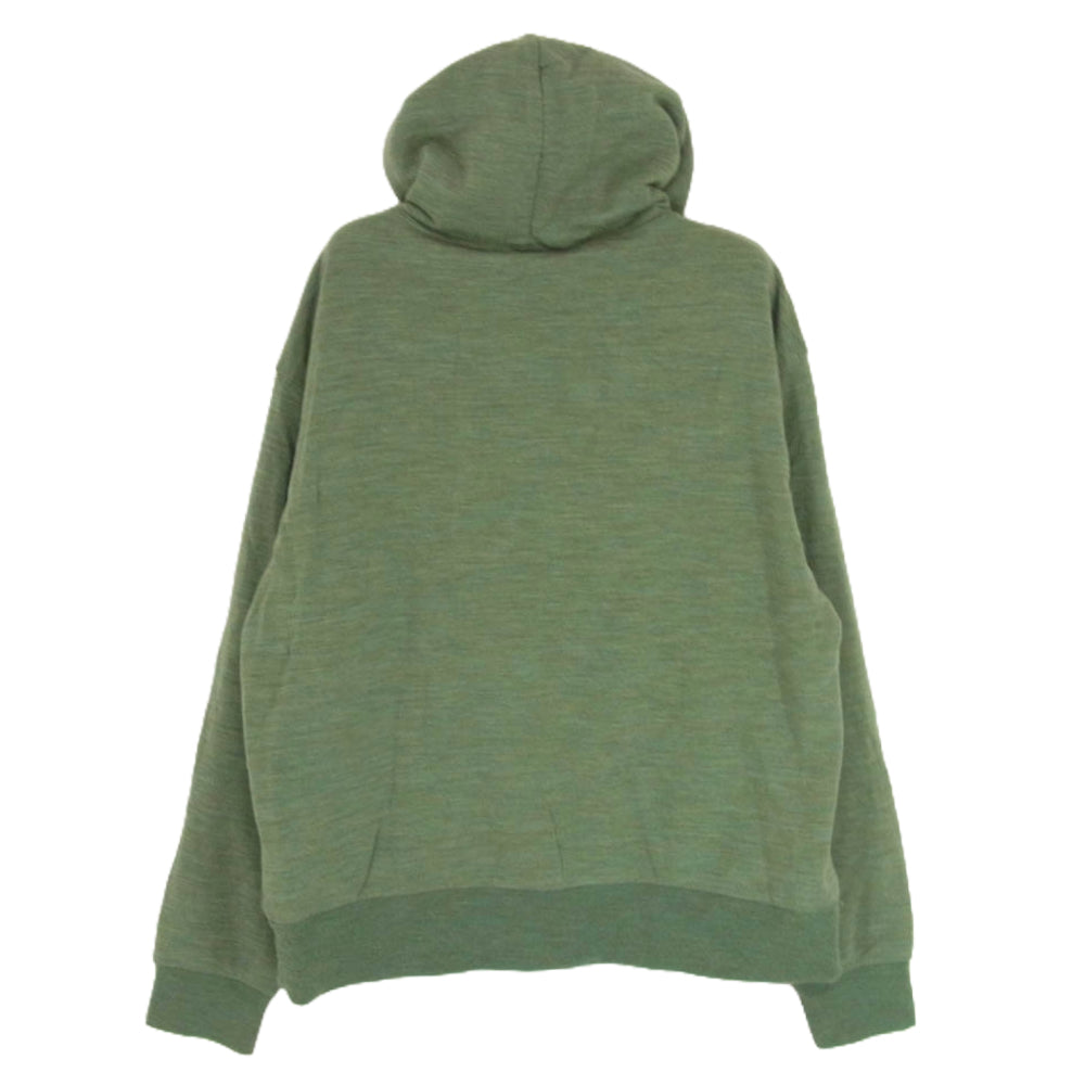 アイスブレーカー IAW52001 U REAL FLEECE PULLOVER. U リアル フリース プルオーバー パーカー グリーン系 S【中古】