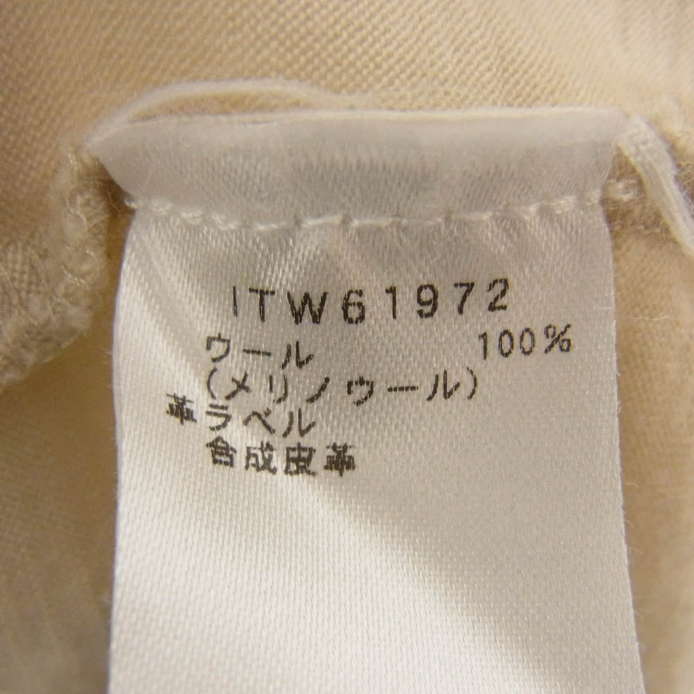 アイスブレーカー ITW61972 W NATURE DYED LS CREWE ネイチャーダイド ロングスリーブ クルー Tシャツ ベージュ系 XS【中古】