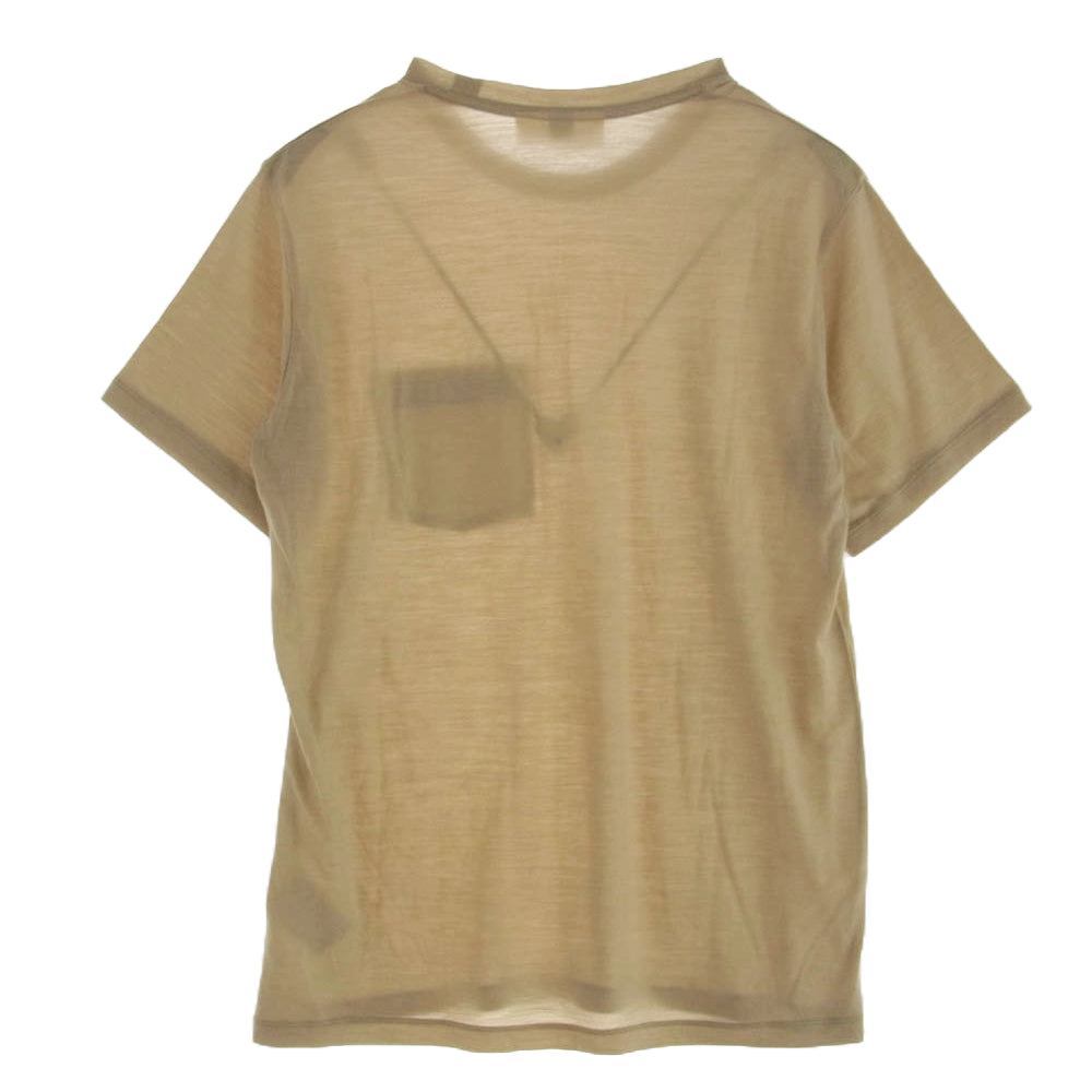 アイスブレーカー IT22171 M 150 SS POCKET CREWE 150 ショートスリーブ ポケット クルー Tシャツ ベージュ系 XS【中古】
