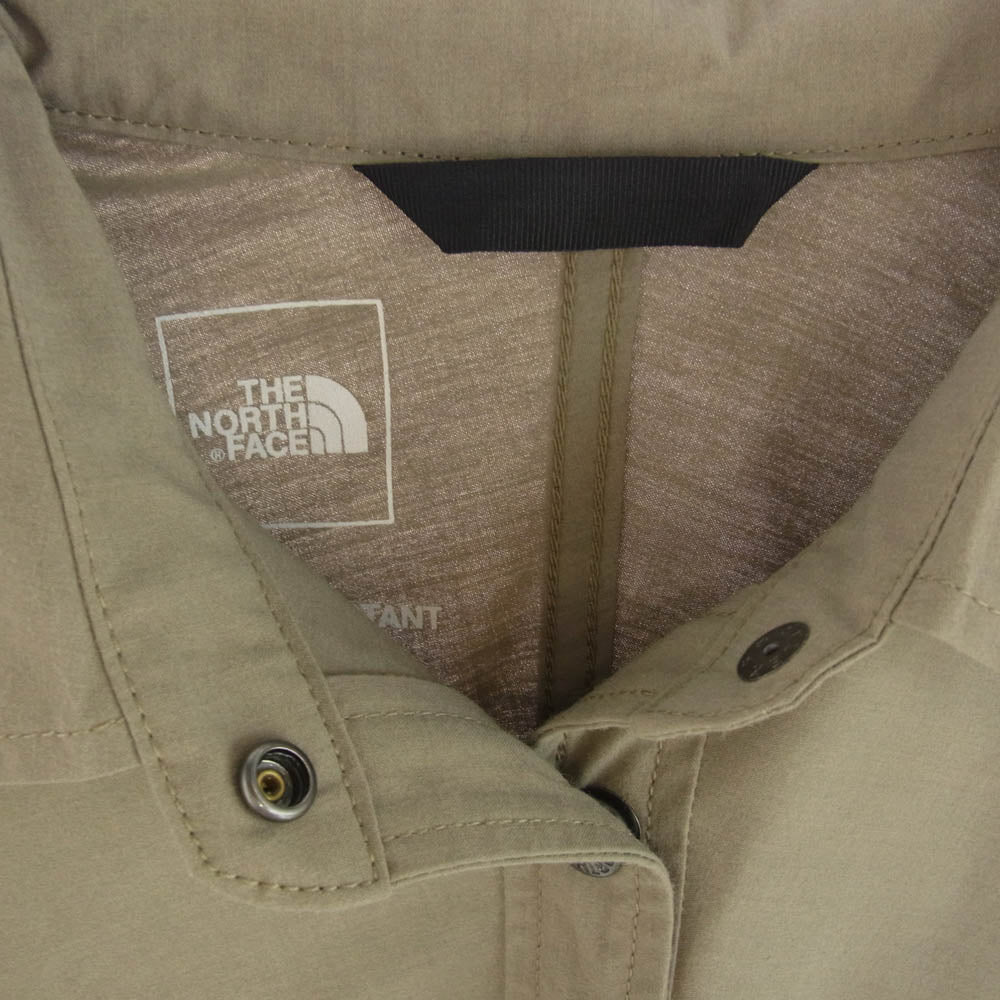 THE NORTH FACE ノースフェイス NRW12330 Firefly Light SHIRT ファイヤーフライ ライト 長袖 シャツ ベージュ系 L【中古】