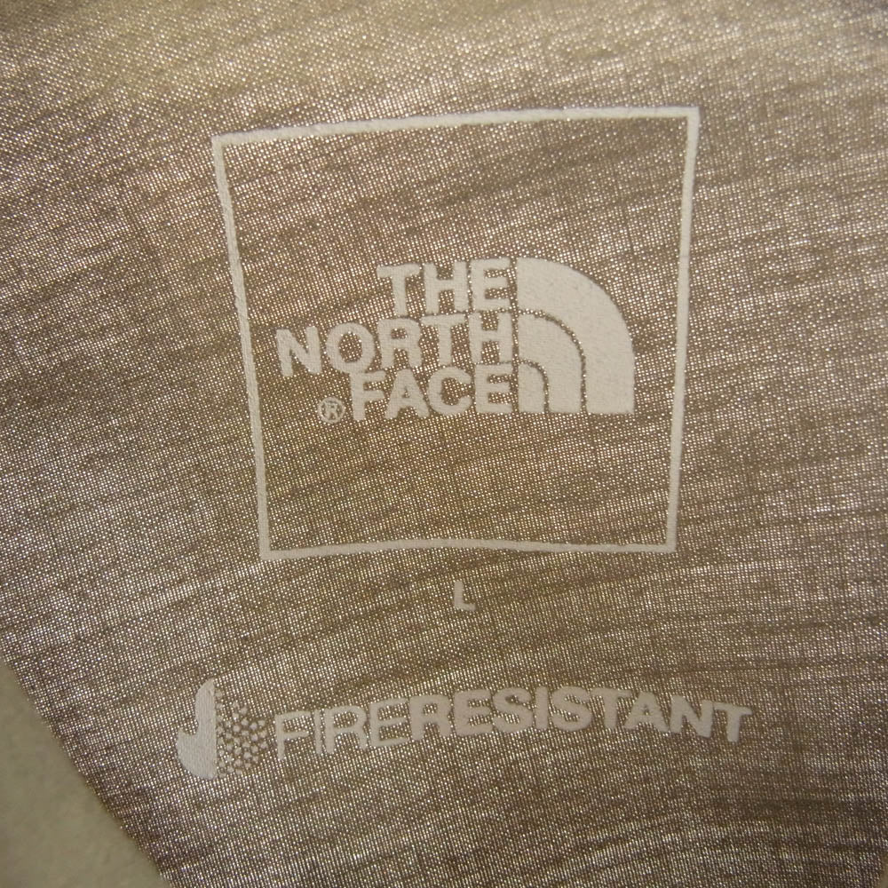 THE NORTH FACE ノースフェイス NRW12330 Firefly Light SHIRT ファイヤーフライ ライト 長袖 シャツ ベージュ系 L【中古】