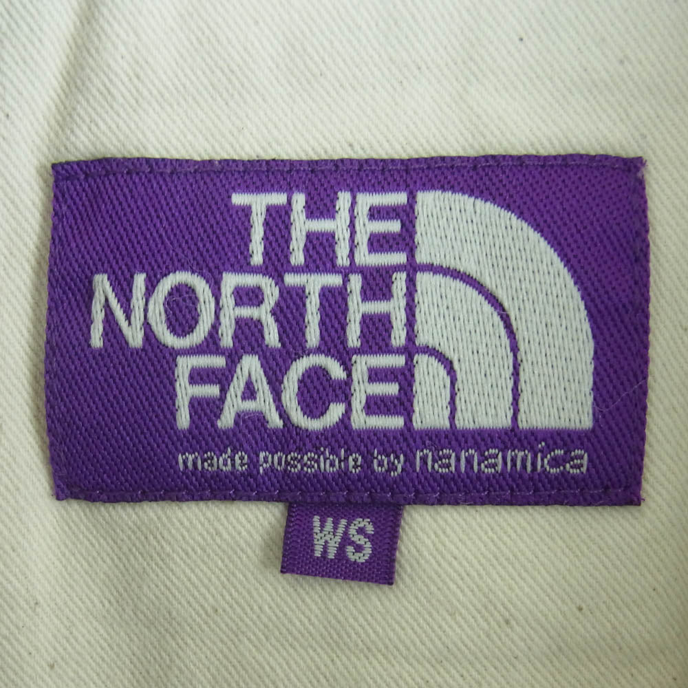 THE NORTH FACE ノースフェイス NTW5053N PURPLE LABEL パープルレーベル Stretch Twill Baggy Pants ストレッチ ツイル バギー パンツ グレー系 S【中古】