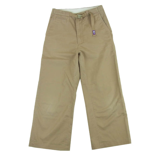 THE NORTH FACE ノースフェイス NTW5053N PURPLE LABEL パープルレーベル Stretch Twill Baggy Pants ストレッチ ツイル バギー パンツ ベージュ系 S【中古】