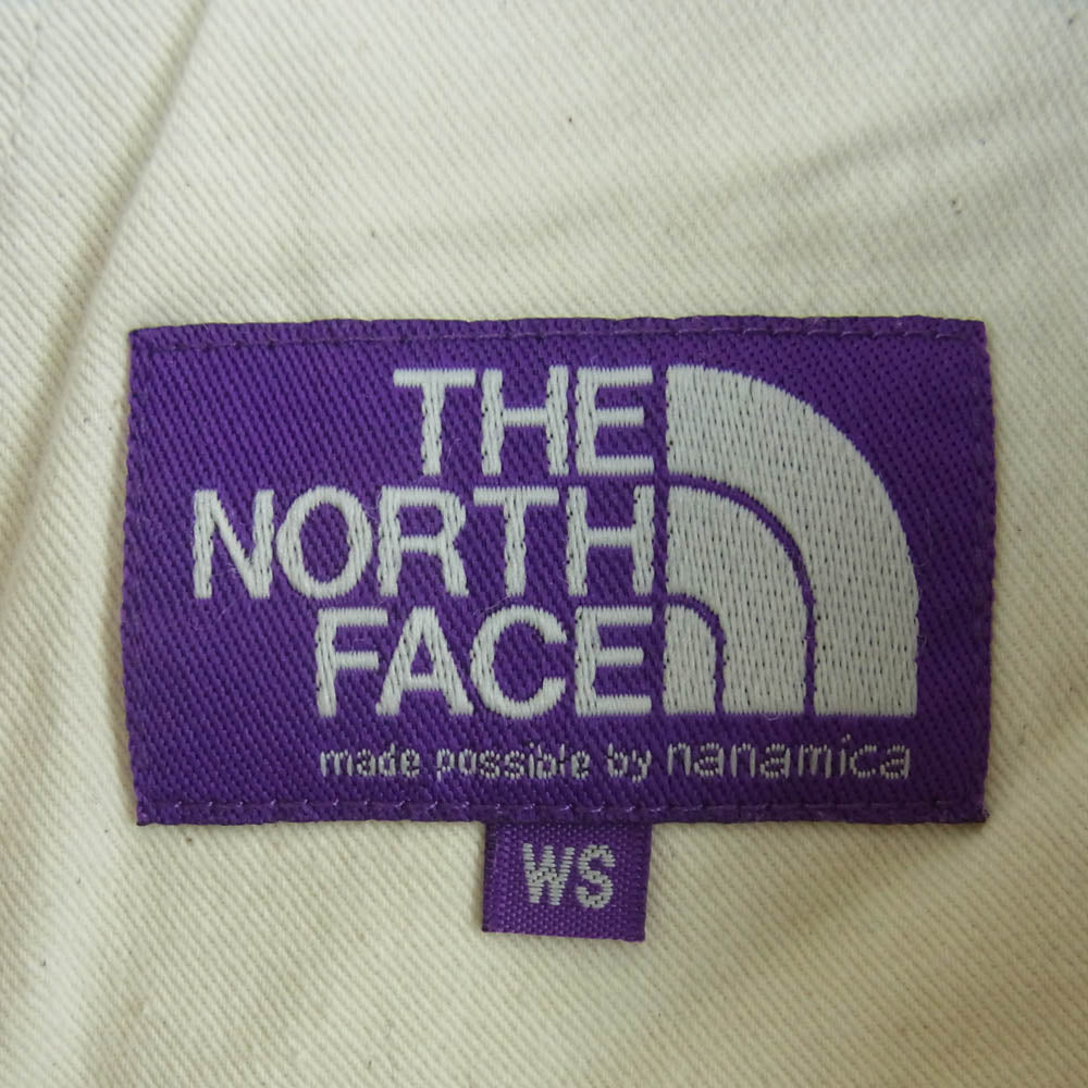 THE NORTH FACE ノースフェイス NTW5053N PURPLE LABEL パープルレーベル Stretch Twill Baggy Pants ストレッチ ツイル バギー パンツ ベージュ系 S【中古】