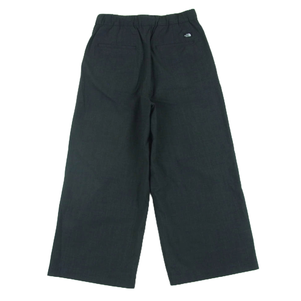 THE NORTH FACE ノースフェイス NBW81861 Coyote Slacks コヨーテ ワイド スラックス トラウザーズ ウール パンツ ダークグレー系 M【中古】