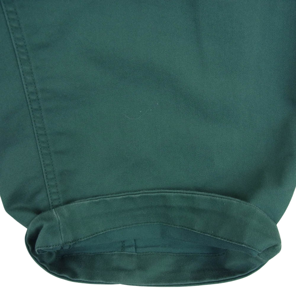 THE NORTH FACE ノースフェイス NT5302N PURPLE LABEL パープルレーベル Stretch Twill Wide Tapered Pants ストレッチ ツイル ワイド テーパード パンツ グリーン系 M【中古】