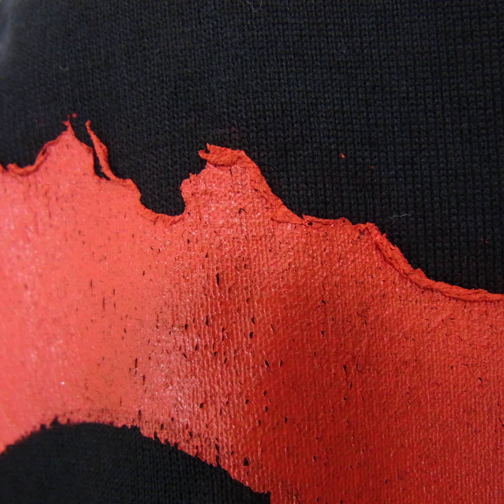 COMME des GARCONS HOMME コムデギャルソンオム AD2017 HA-T008 GDGH プリント Ｔシャツ 半袖 ブラック系 L【中古】