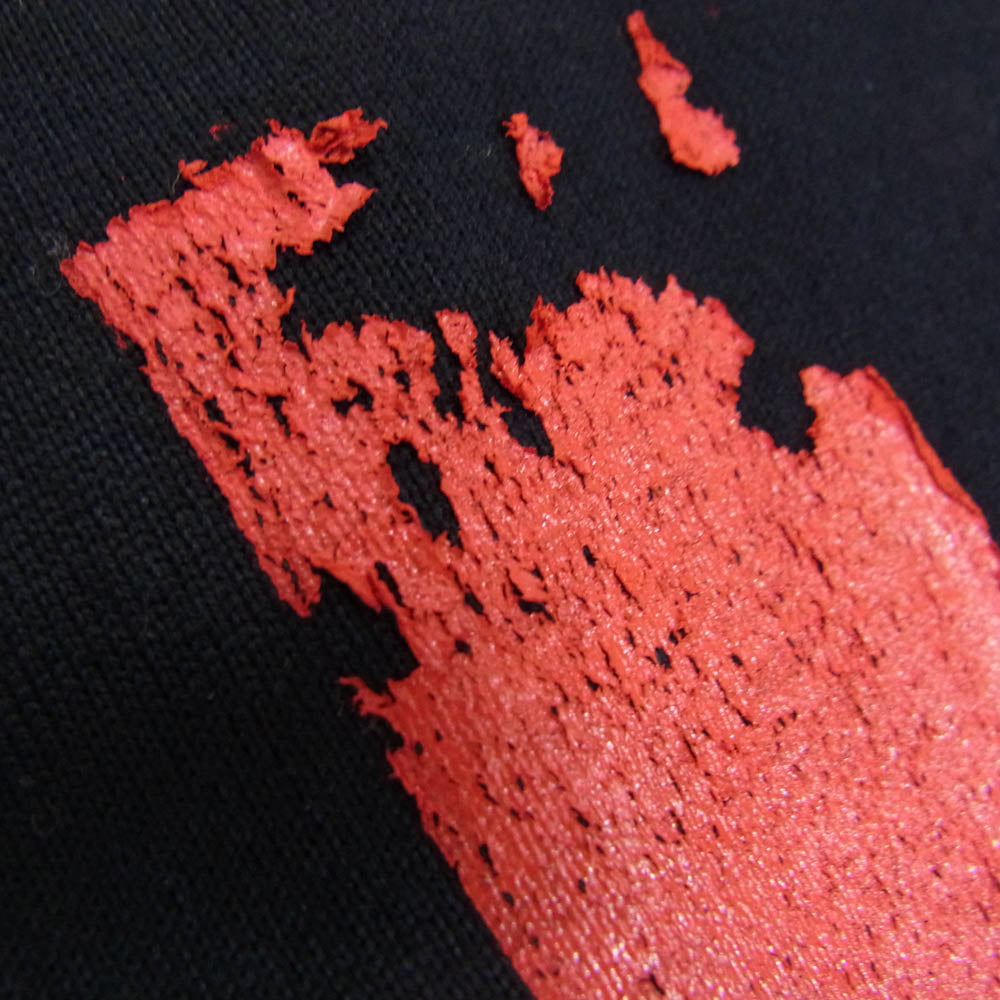 COMME des GARCONS HOMME コムデギャルソンオム AD2017 HA-T008 GDGH プリント Ｔシャツ 半袖 ブラック系 L【中古】