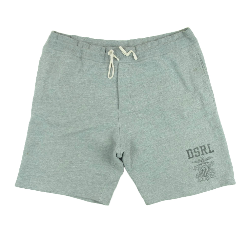 RALPH LAUREN ラルフローレン プリント スウェット ショーツ ショート パンツ コットン 中国製 グレー系 XL【中古】